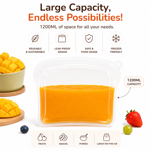Ivalo Squishi 1200 ML Food Bag