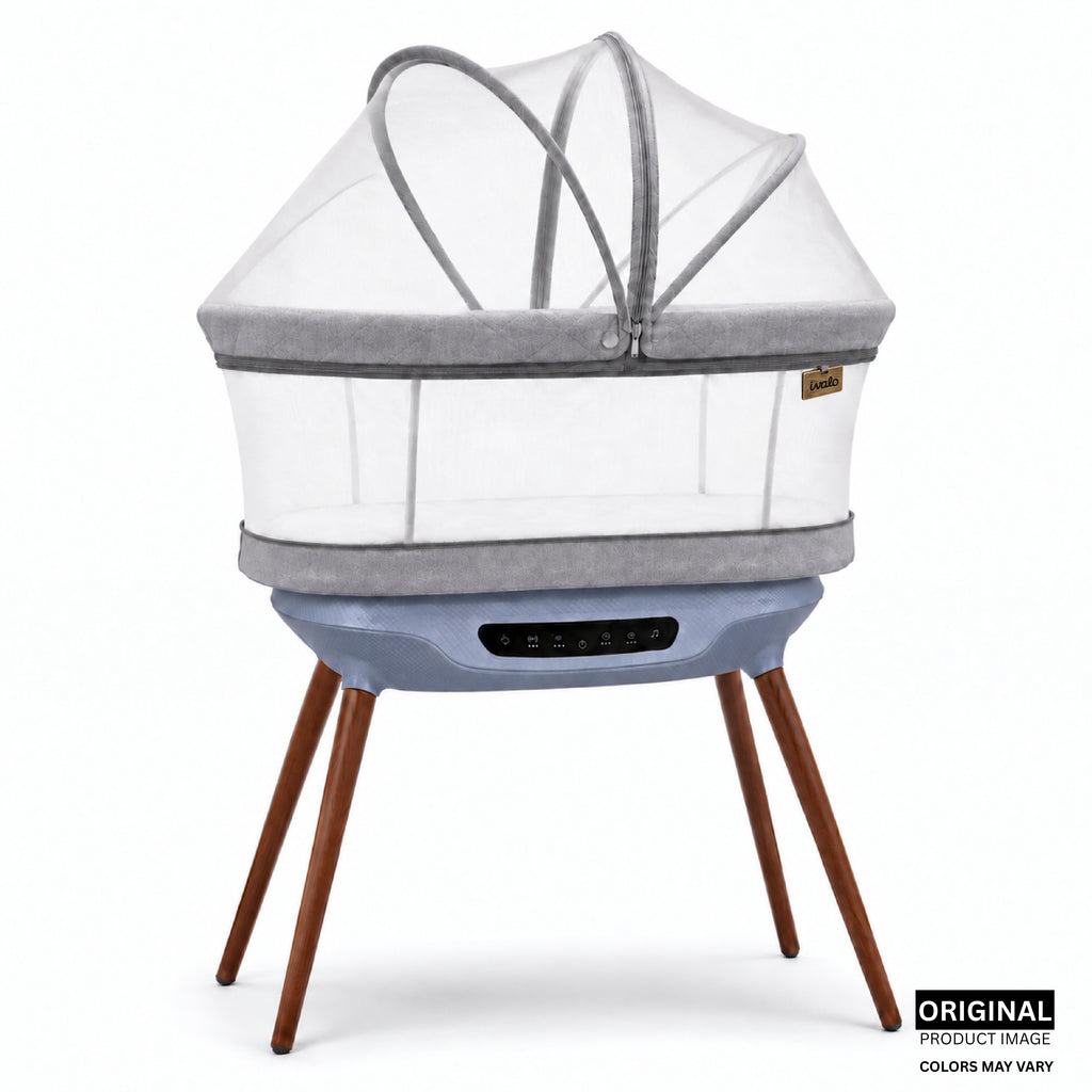 Ivalo Nest — Automatic Soothing Crib For Baby (Arctic Grey)