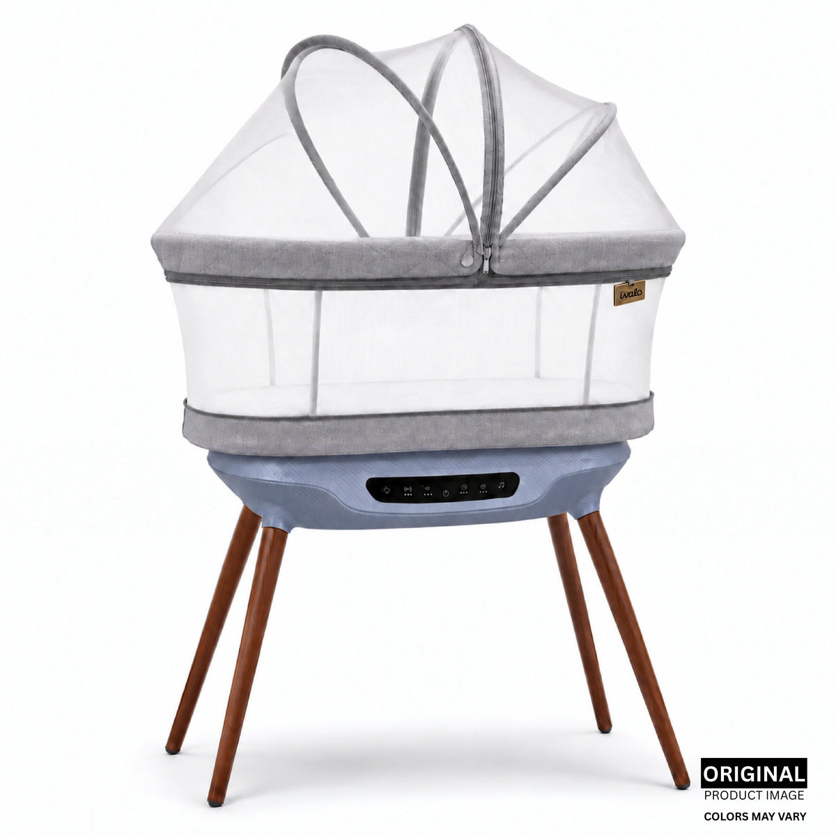 Ivalo Nest — Automatic Soothing Crib For Baby (Arctic Grey)