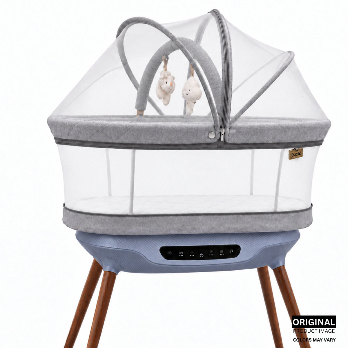 Ivalo Nest — Automatic Soothing Crib For Baby (Arctic Grey)