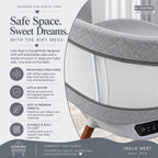 Ivalo Nest — Automatic Soothing Crib For Baby (Arctic Grey)